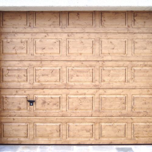 Puertas automáticas de madera