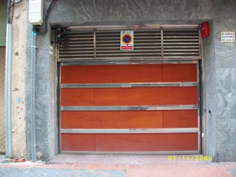 Puertas automáticas de acero inoxidable