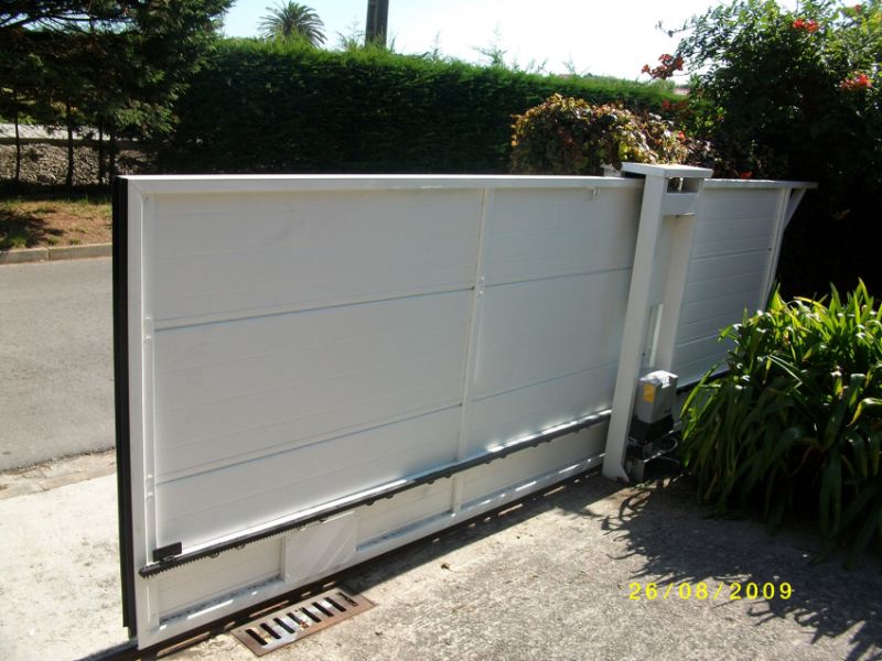 Puertas automáticas seccionales